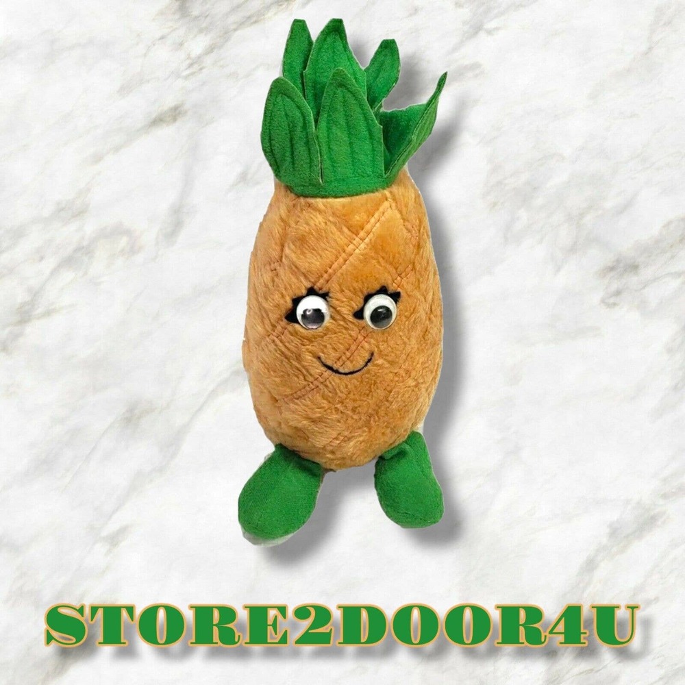Del Monte Country Yumkin Juicie Pineapple 11" Stuffed Plush Vintage 1983 Toy